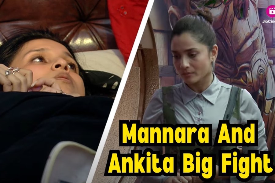 Bigg Boss 17 Mannara & Ankita Fight Bigg Boss 17 Mannara & Ankita Fight