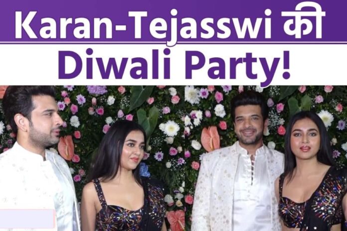 Karan & Tejaswi In Diwali Party