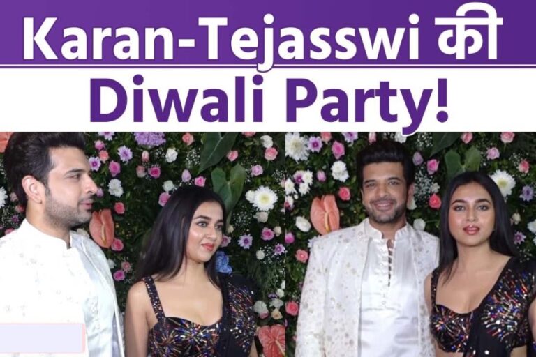 Karan & Tejaswi In Diwali Party