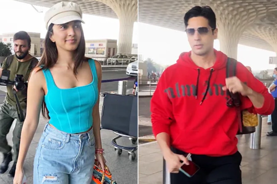 Kiara & Sidharth Out For Vacation Kiara & Sidharth Out For Vacation
