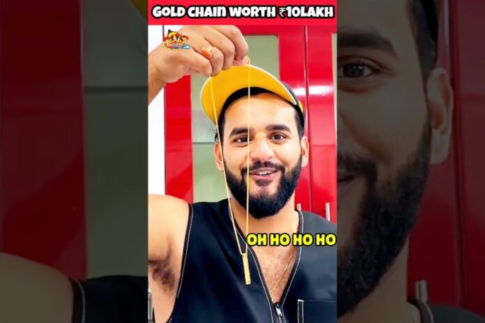 Manisha Rani Gifted Gold Chain