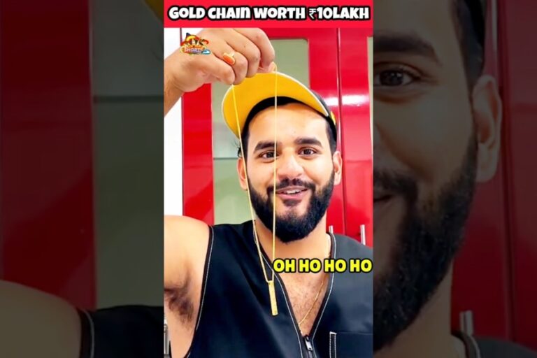 Manisha Rani Gifted Gold Chain