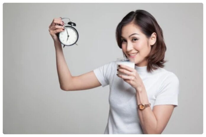 Right Time To Drink Milk