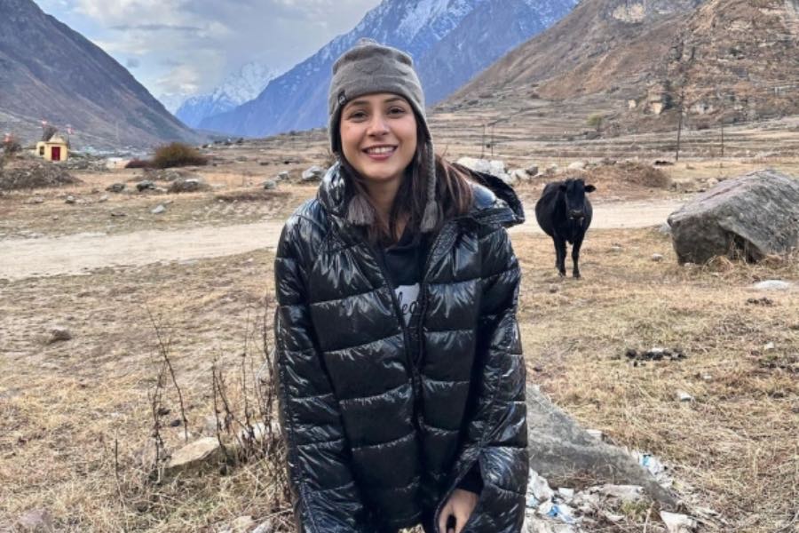 Shehnaaz Gill Mountain Vacation