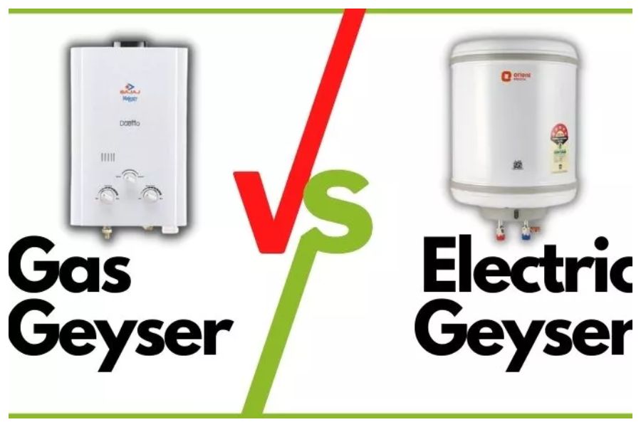 Gas Geyser VS Electric Geyser