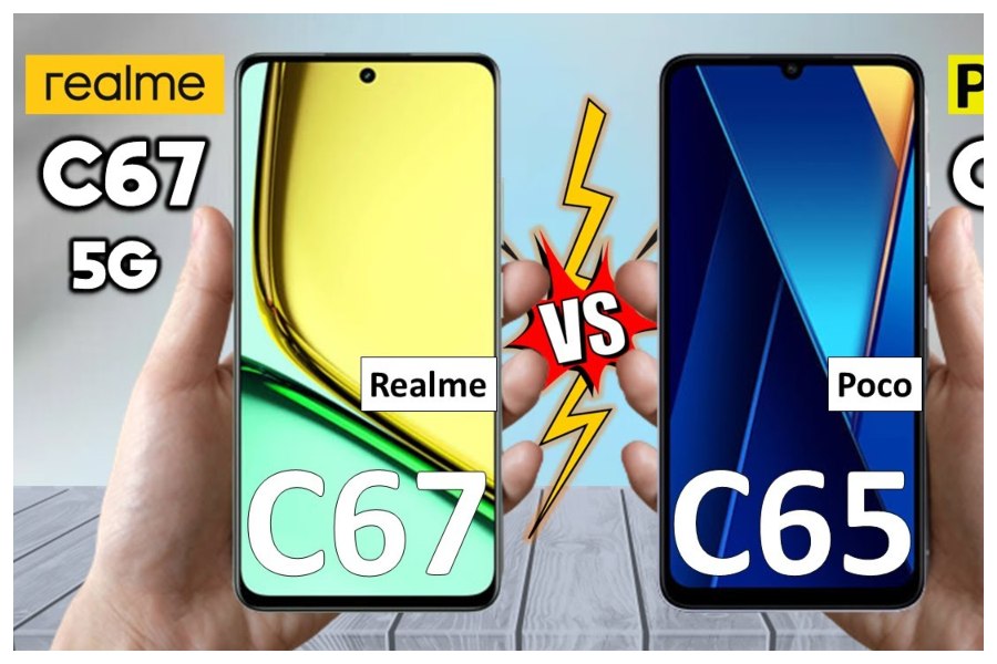 Poco C65 and Realme C67 5G