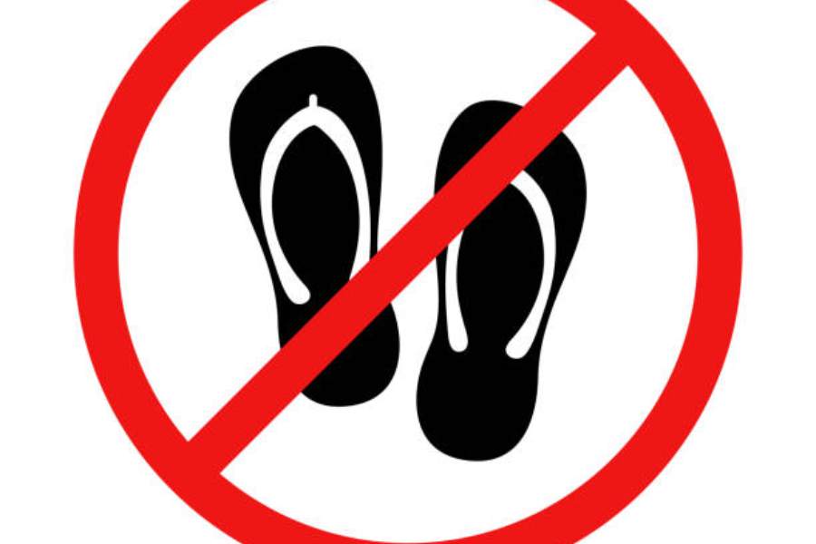 Shoes And Slippers Not Allowed Shoes And Slippers Not Allowed