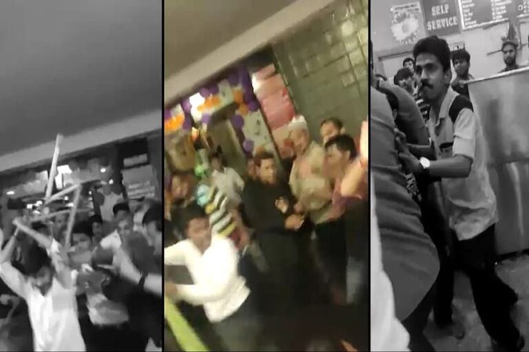 VIDEO: ‘कच्ची’ बिरयानी को लेकर हैदराबाद में संग्राम, होटल स्टाफ ने ग्राहकों पर बरसाई लाठियां, वीडियो वायरल