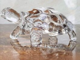 Crystal Tortoise For Good Luck