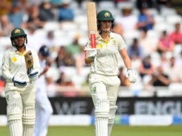 Double Test hundreds by Women