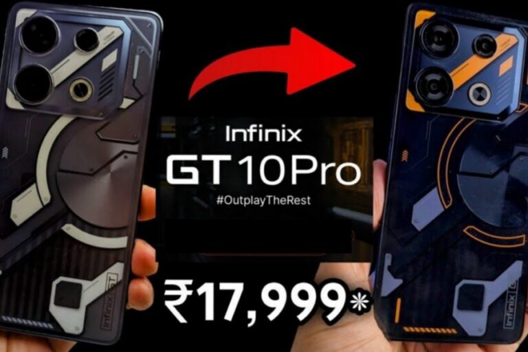 धमाकेदार कैमरा क्वालिटी के साथ सॉलिड बॉडी में Infinix GT 10 Pro अवेलेबल, करें परचेज