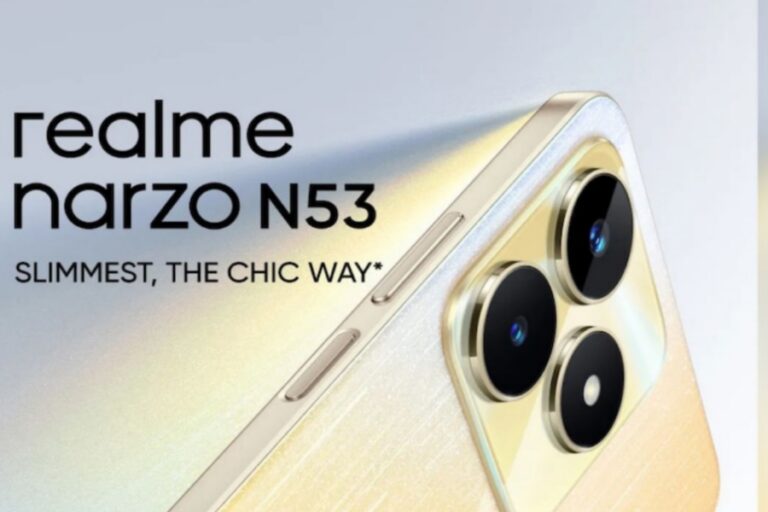 7,299 में खरीदें स्लिम बॉडी के साथ Realme Narzo N53 जानें सभी फीचर्स और बैटरी बैकअप