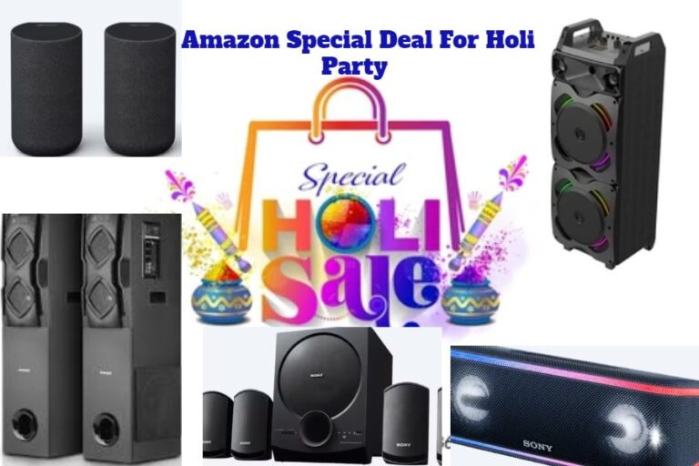 Amazon Special Deal For Holi Party 2024: Sony के इन स्पीकर्स से होली पार्टी में मचेगी धूम, अमेजन पर बंपर छूट