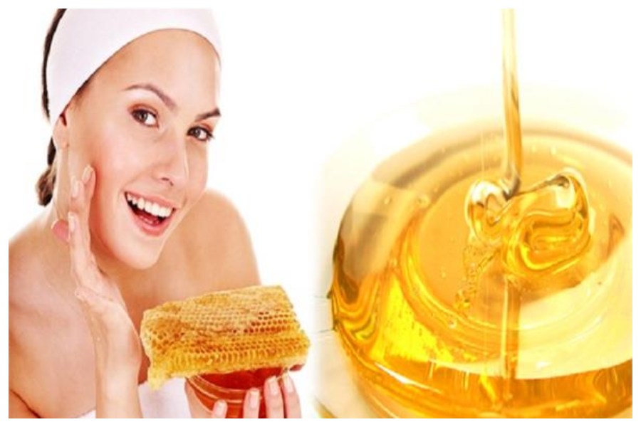 Glowing Face With Honey