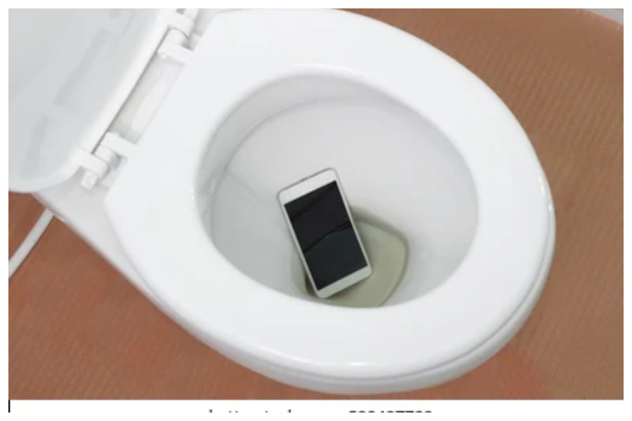 Phone Fell in Toilet