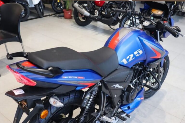 TVS Apache 125 तगड़े मायलेज के साथ इतनी कीमत में लाएं, जानें डिटेल्स