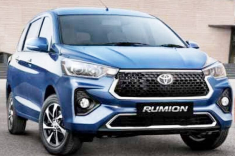 Toyota Rumion अपने चौंका देने वाले लुक के साथ उपलब्ध, जानें सारी फीचर्स की डिटेल्स