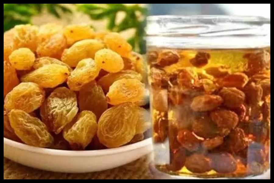 Soaked Raisin Water