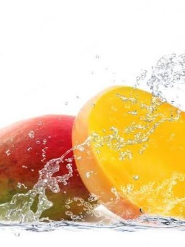 Soaking Mangoes in Water