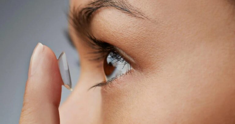 Dangers of wearing lenses
