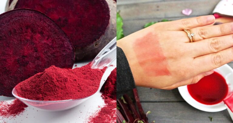 How to use beetroot as blush
