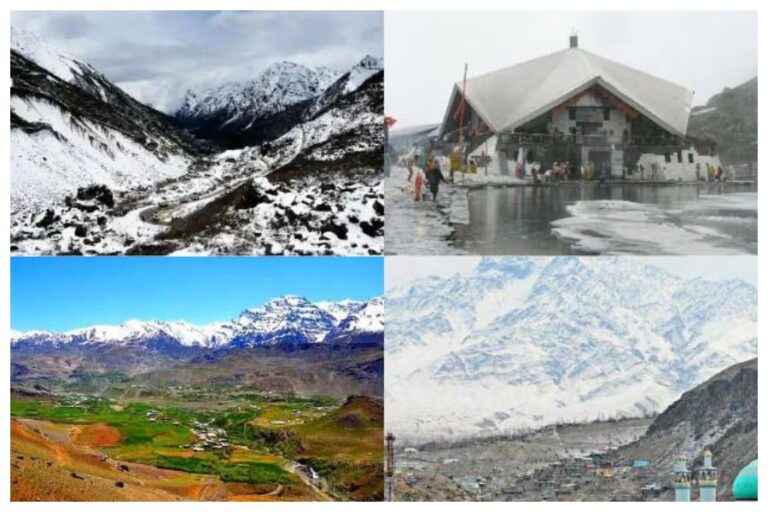 Visit Cold Places In India
