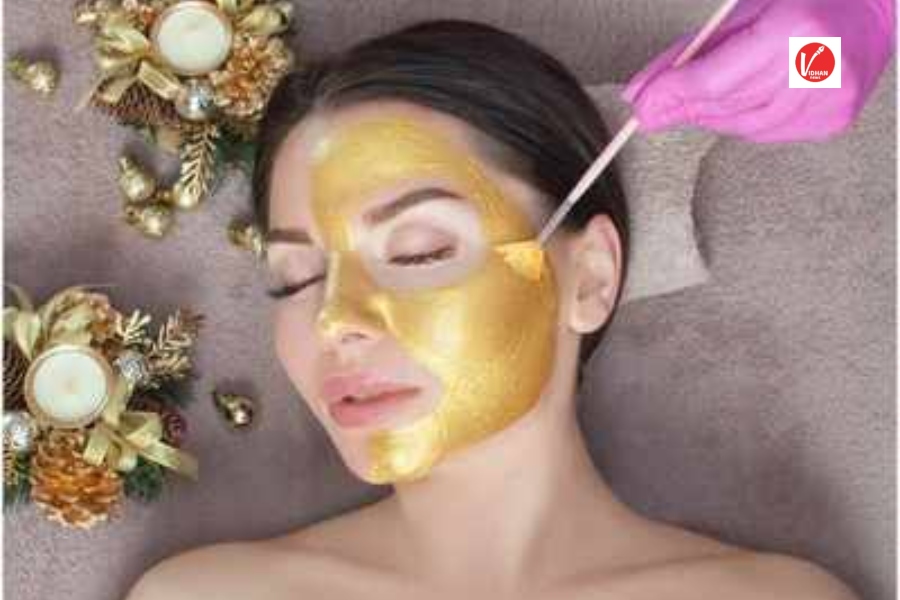 Gold Facial at Home Gold Facial at Home