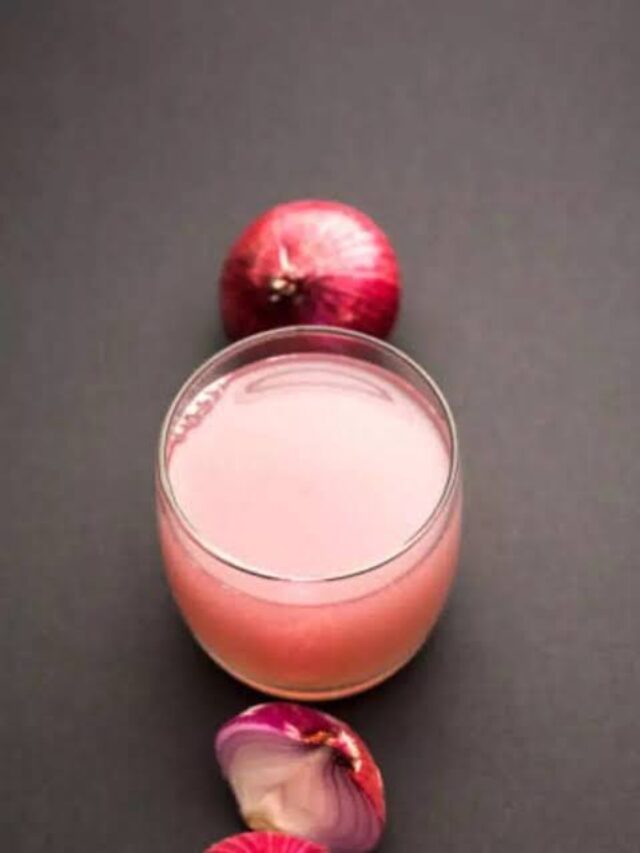 Onion Juice Benefits