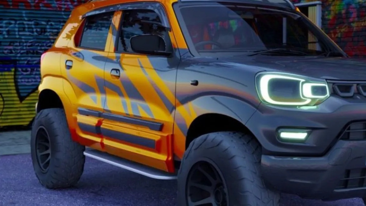 maruti s-presso modified