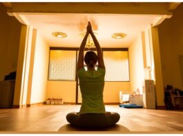 yoga at home