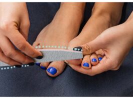 Home Pedicure Steps