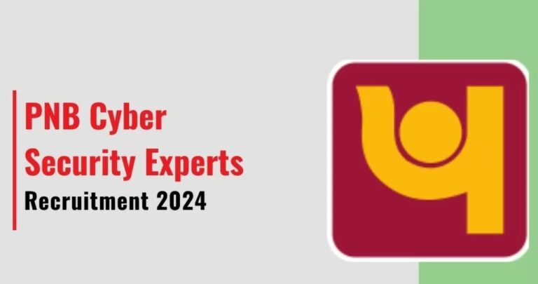 PNB Cyber Security Recruitment 2024