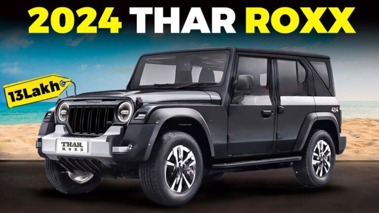 लॉन्च से पहले Mahindra Thar Roxx की कीमत का हुआ खुलासा, कीमत बेहद कम और फीचर्स दमदार