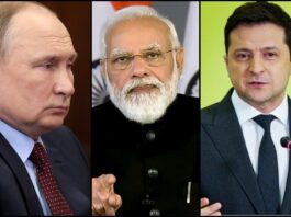 Modi-Putin-Zelensky