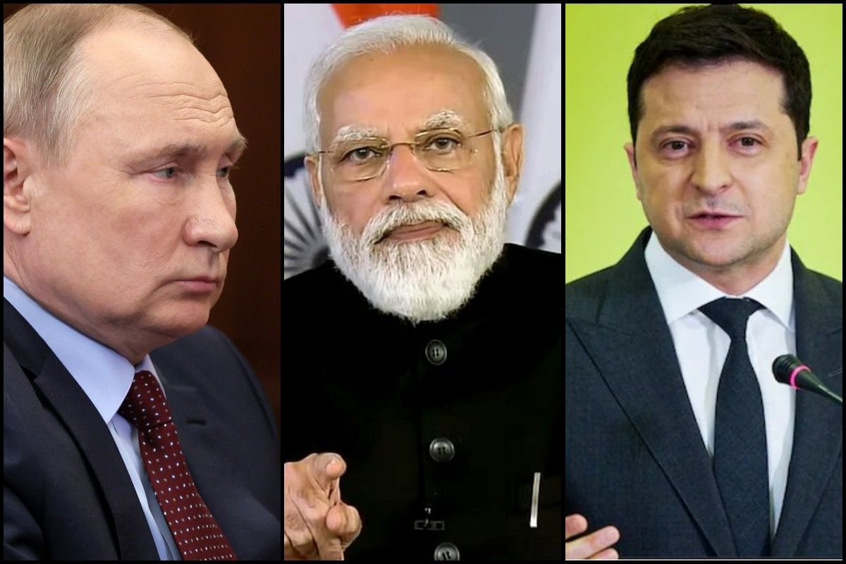 Modi-Putin-Zelensky