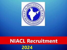 NIACL Recruitment 2024