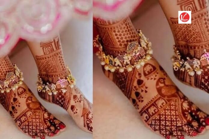 Payal Design For Hartalika Teej Payal Design For Hartalika Teej