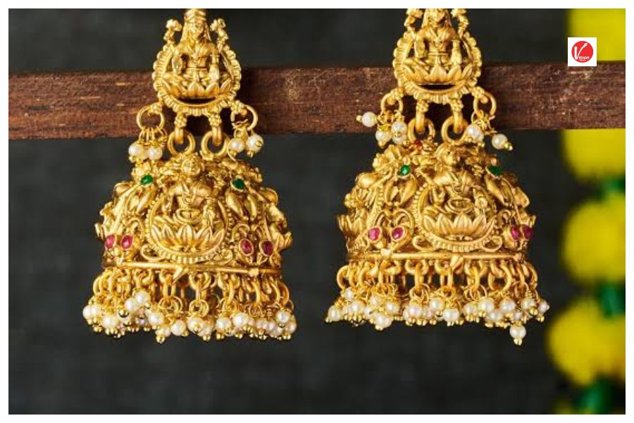 Gold Jhumka Designs