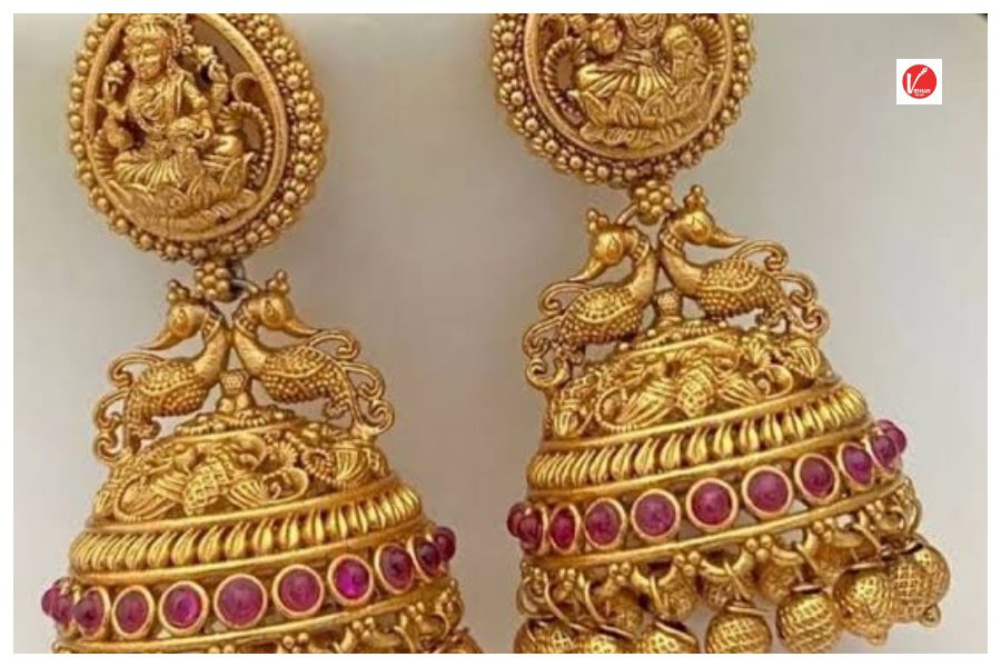 Gold Jhumka Designs