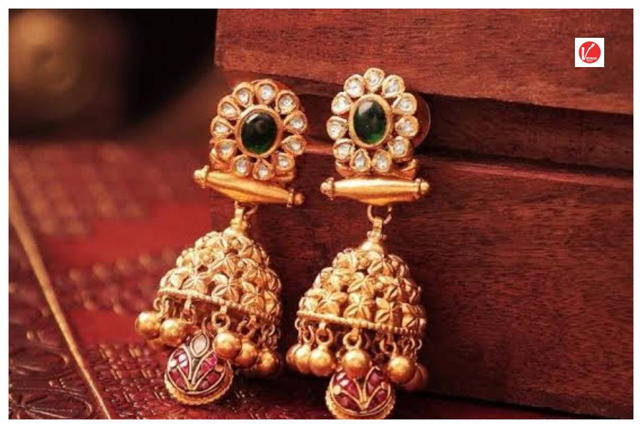 Gold Jhumka Designs