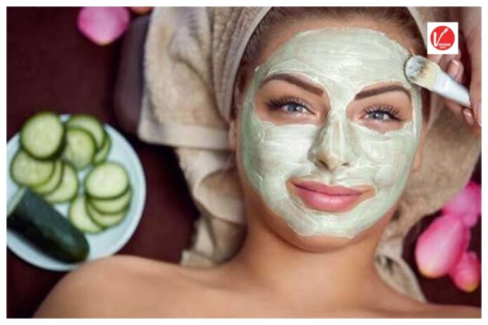 Cucumber Face Pack For Glowing Skin