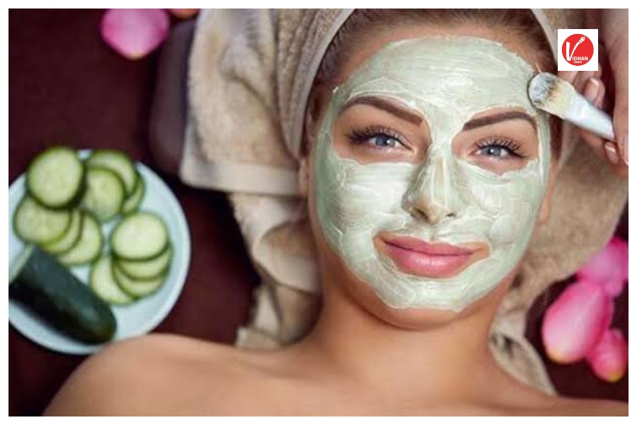Cucumber Face Pack For Glowing Skin