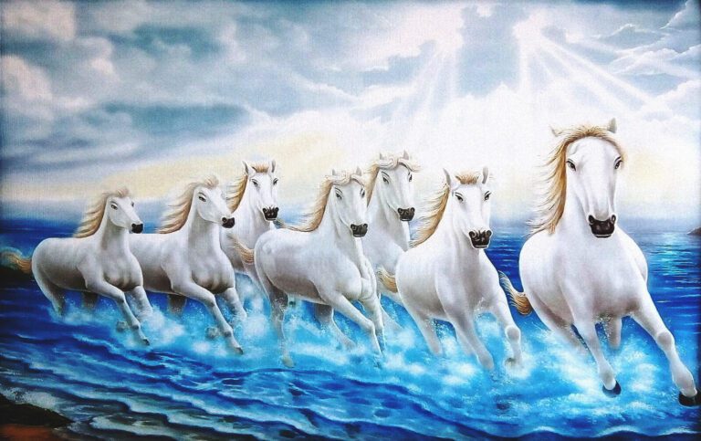 painting-of-seven-horses-vastu-significance