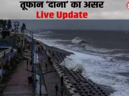 Weather Forecast Today, Dana Cyclone