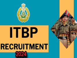 ITBP Recruitment 2024: Sub Inspector, Head Constable, and Constable Vacancies Announcement