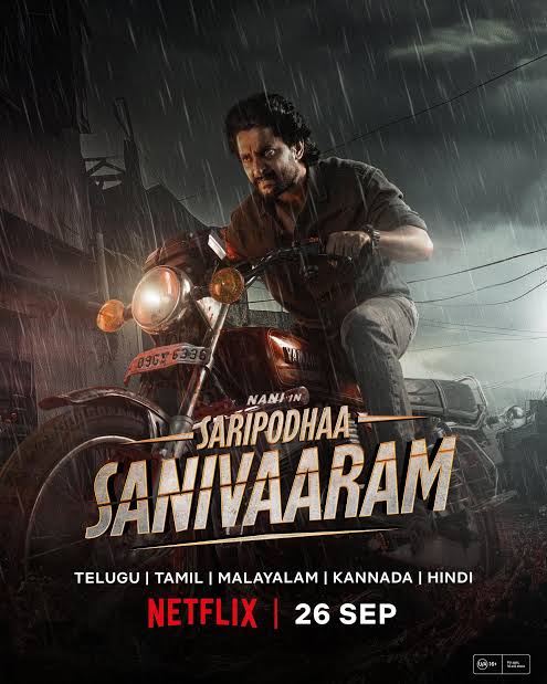 Saripodhaa Sanivaaram Trending on Netflix