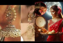 Earrings For Karwa Chauth