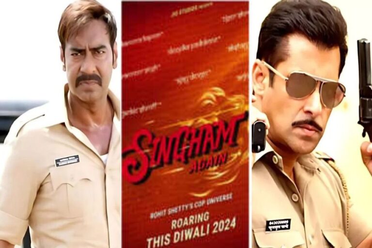 'सिंघम अगेन' में अजय देवगन और  सलमान नजर आएंगे साथ