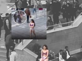 Student Protest Against Islamic Dress Code in Tehran University