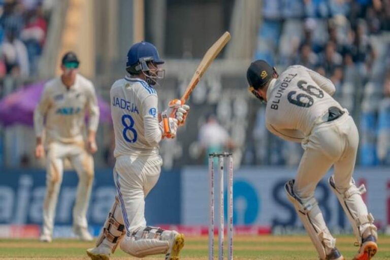 India vs New Zealand 3rd Test, 2nd Day: Shubman Gill Century Se Chuke, Jadeja Ki Shandar Bowling Se Team India Mazboot